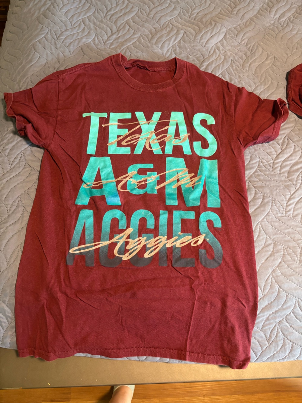 Texas A&M Aggies Maroon Graphic Tee